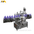 Volledig automatische twee zijden plastic fles etiketmachine /lijmsticker dubbele zijden labelmachine